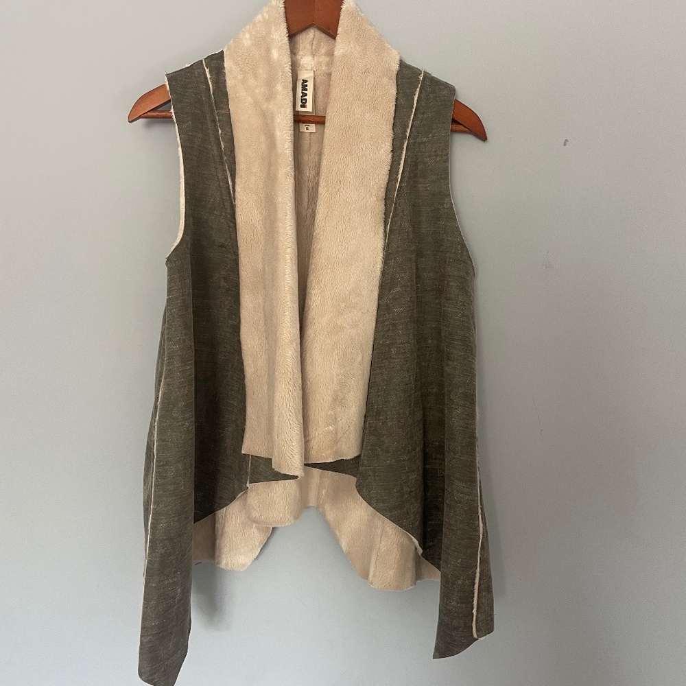 Amadi Sherpa lined vest (Anthropology)